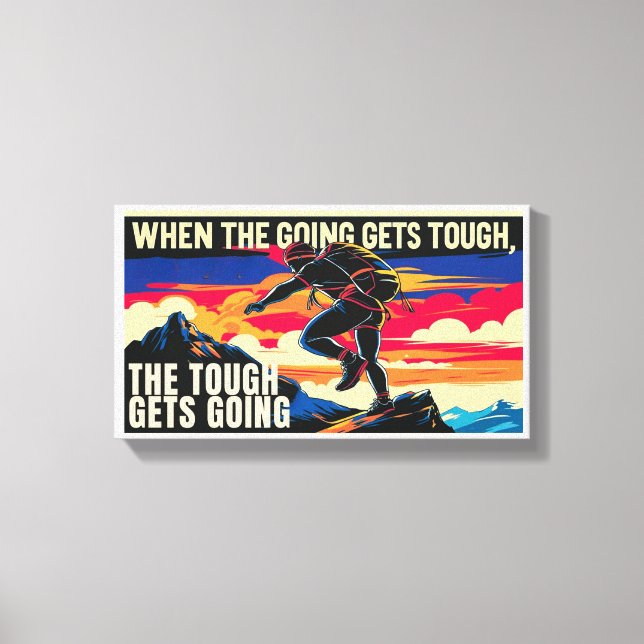 Impresión de lienzo estirado (Anverso)