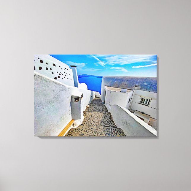 Impresión de lienzo estirado (Anverso)