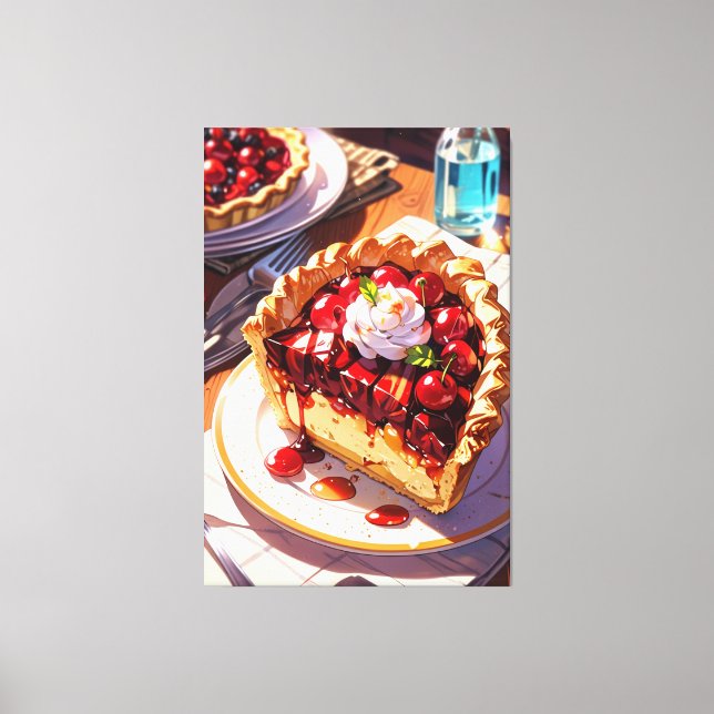 Impresión de lienzo estirado (Anverso)