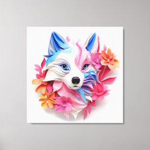 Impresión de lienzo estirado