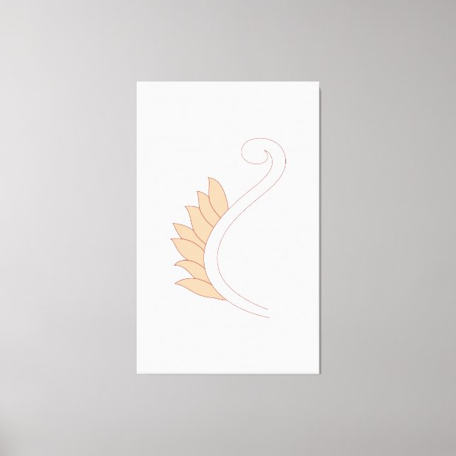 Impresión de lienzo estirado (Anverso)