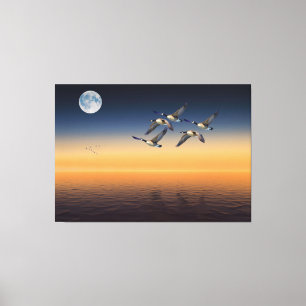 Impresión de lienzo estirado