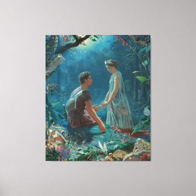 Impresión de lienzo estirado (Anverso)