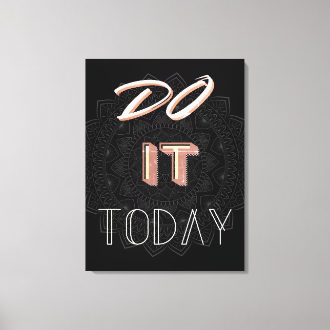 Impresión de lienzo estirado (Anverso)