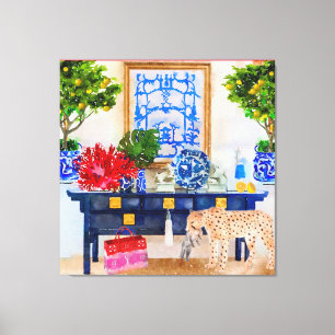 Impresión de lienzo estirado