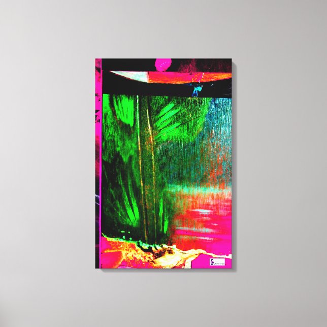 Impresión de lienzo estirado (Anverso)