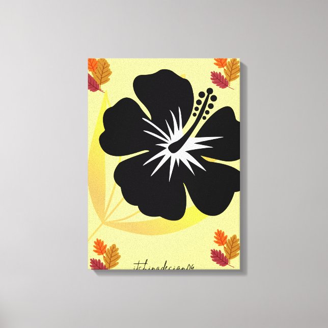 Impresión de lienzo estirado (Anverso)