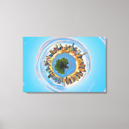 Impresión de lienzo estirado