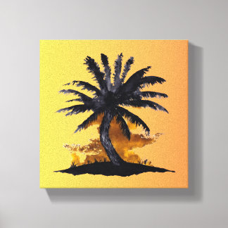 Impresión de lienzo estirado - Árbol de palma
