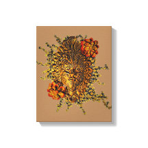 Impresión de lienzo estirado con espíritu de Woodl