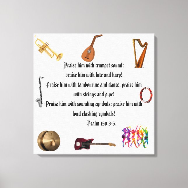 Impresión de lienzo estirado de adorador (Anverso)