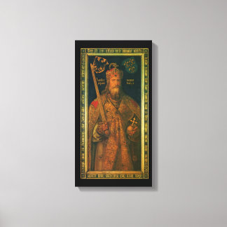Impresión de lienzo estirado de Charlemagne