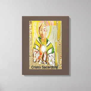 Impresión de lienzo estirado de Cristo