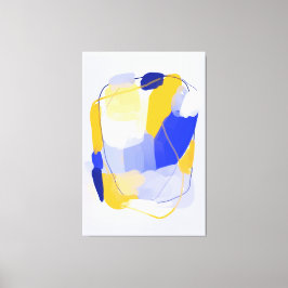 Impresión de lienzo estirado de espectro frío