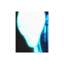 Impresión de lienzo estirado de Ether Azul cósmico