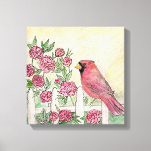 Impresión de lienzo estirado de Indiana