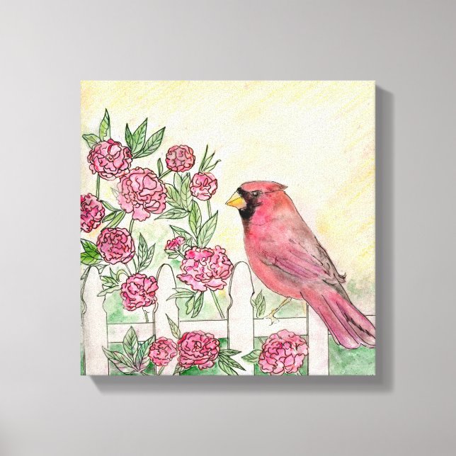 Impresión de lienzo estirado de Indiana (Anverso)