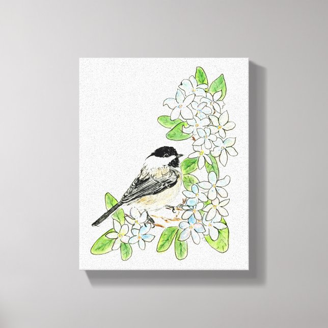 Impresión de lienzo estirado de Massachusetts (Anverso)