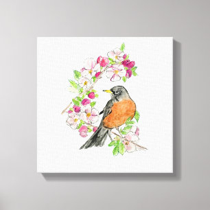 Impresión de lienzo estirado de Michigan