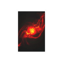 Impresión de lienzo estirado de Supernova con impl