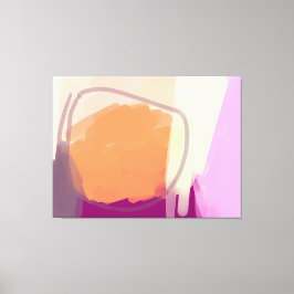 Impresión de lienzo estirado de tierra y luz