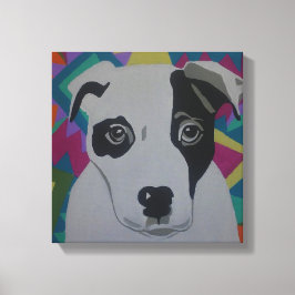 Impresión de lienzo estirado de Travis