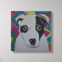 Impresión de lienzo estirado de Travis