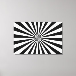 Impresión de lienzo estirado en blanco y negro