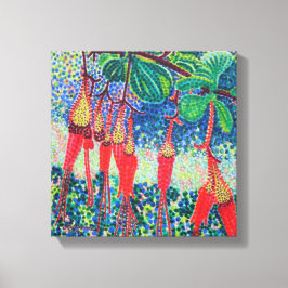 Impresión de lienzo estirado en Gooseberry de Fuch