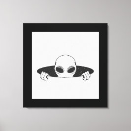 Impresión de lienzo estirado en hoyo