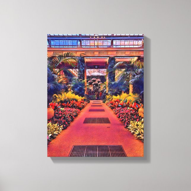 Impresión de lienzo estirado en medios mixtos digi (Anverso)