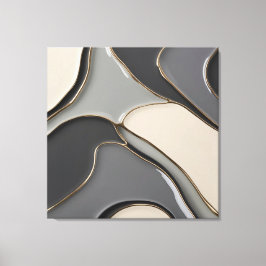 Impresión de lienzo estirado en un gráfico elegant