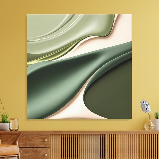 Impresión de lienzo estirado en un gráfico elegant (Insitu (Sala de estar))