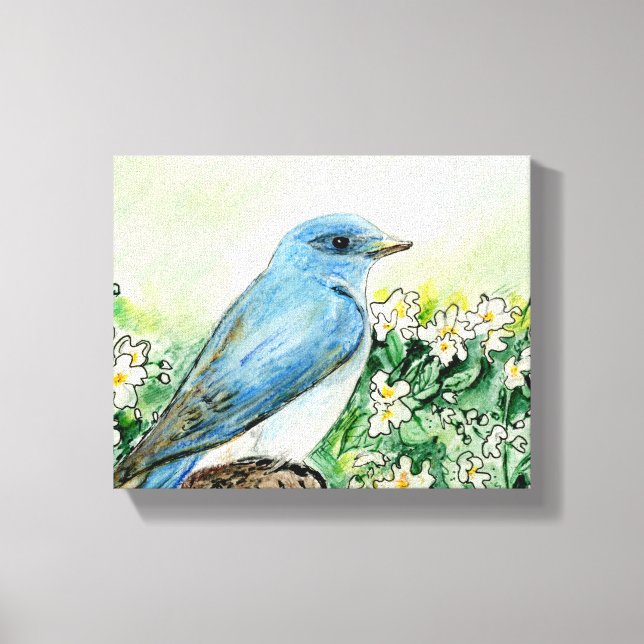 Impresión de lienzo estirado Idaho (Anverso)