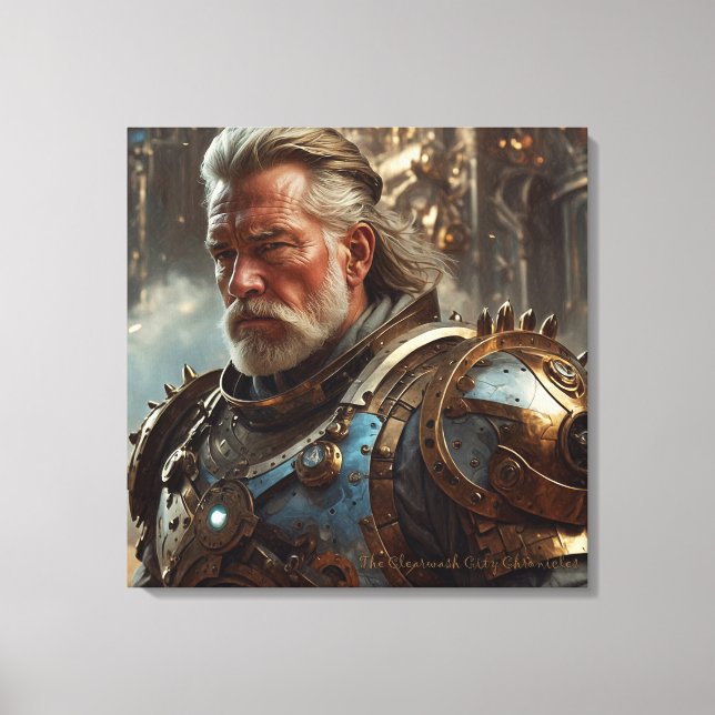 Impresión de lienzo estirado Majestic Regal King (Anverso)