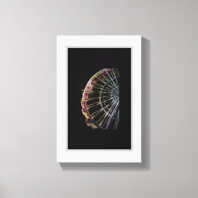 Impresión de lienzo estirado - Rueda de la fortuna (Anverso)