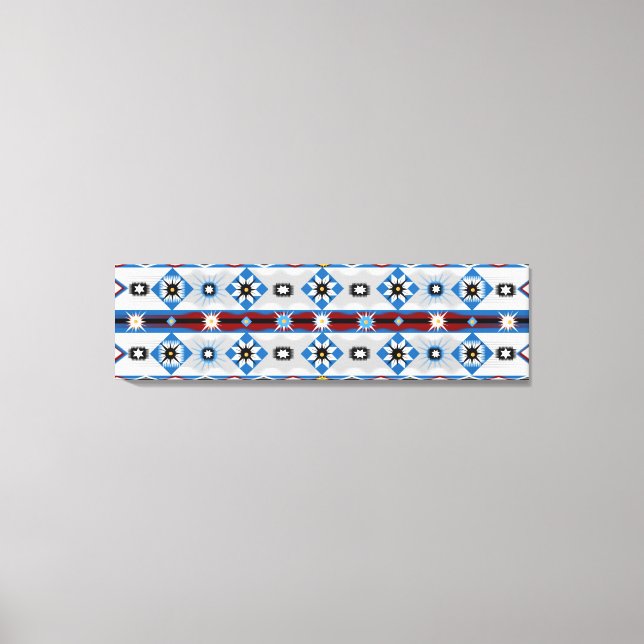 Impresión de lienzo estirado Sioux nativo american (Anverso)