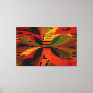 Impresión de lienzo estirado "Tropical Sunset"