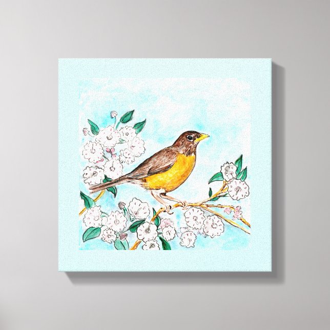 Impresión de lienzo falso de Connecticut (Anverso)