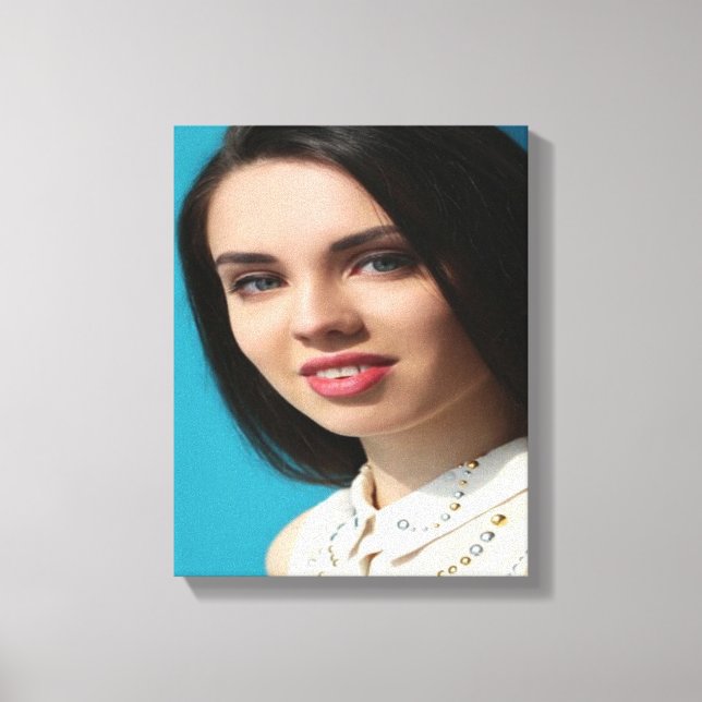 Impresión de lienzo fotográfico Personalizado (Anverso)