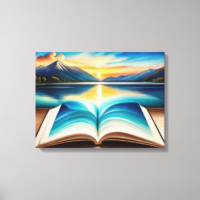 impresión de lienzo fresco de sol natural (Anverso)