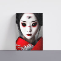 Impresión de lienzo Geisha