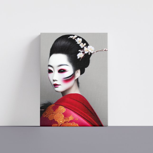 Impresión de lienzo Geisha (Subido por el creador)