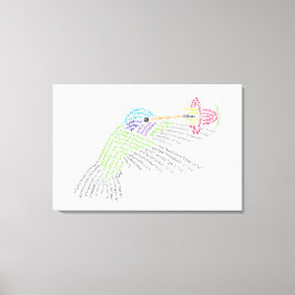 Impresión de lienzo Hummingbird