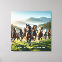 Impresión de lienzo Inspirador motivacional