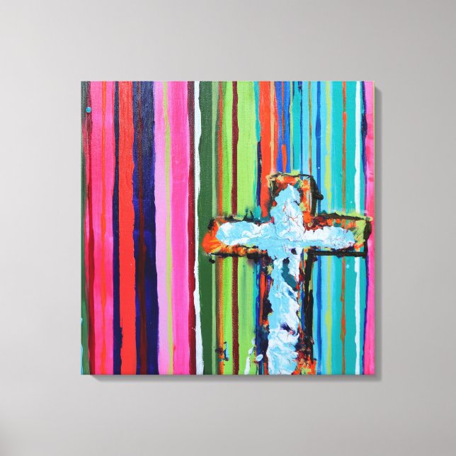 Impresión de lienzo Micah 24 x 24 (Anverso)