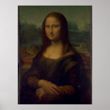 Impresión de lienzo Mona Lisa