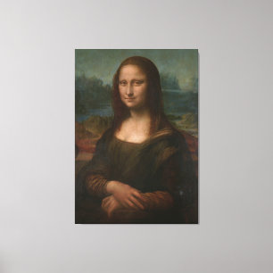 Impresión de lienzo Mona Lisa 36x48