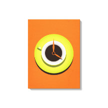 Impresión de lienzo Naranja vibrante con estilo Co