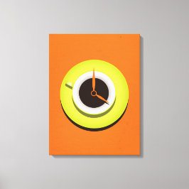 Impresión de lienzo Naranja vibrante con estilo Co